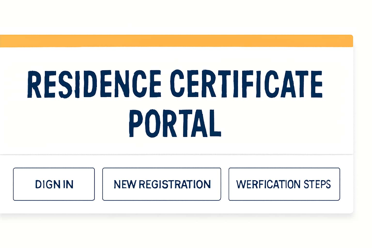 Residence Certificate Portal | Sign In, New Registration, Verification Steps